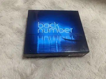 back number 앙코르 초회 한정판 A