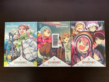 유루캠 1기 Blu-ray 초회 생산 한정판 1-3권 세트