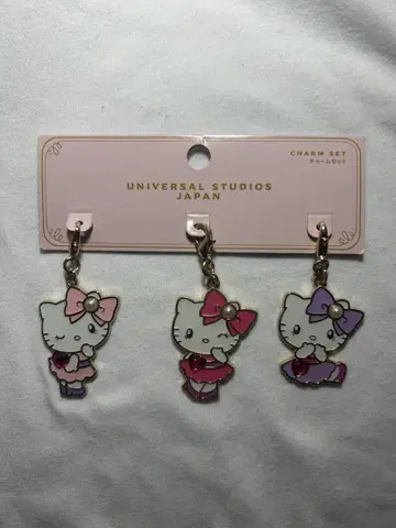 USJ 한정판 헬로키티 큐빅 참 세트 새상품 산리오