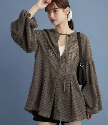 mystic 프린지 쉐이프 튜닉