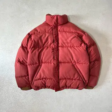 90s 몽벨 다운 자켓 오렌지
