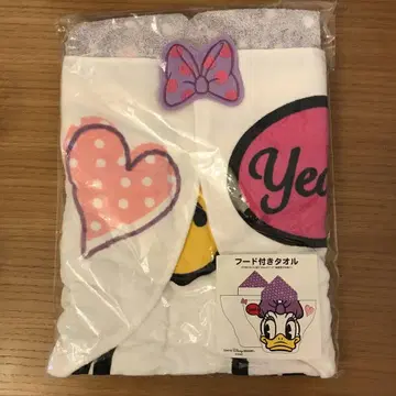 도쿄 디즈니 리조트 후드 부착 타월 데이지
