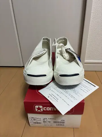 미사용 잭퍼셀 80 J JACK PURCELL 80 J US8.5