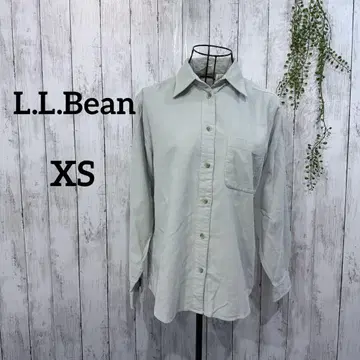 엘엘빈 코듀로이 셔츠 긴팔 XS 오버 사이즈 M 상당 스카이블루