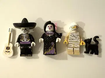 LEGO 레고 미니 피규어 할로윈 3체 세트 (죽은 자)