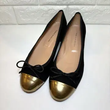 FABIO RUSCONI 바이컬러 발레 슈즈 24cm