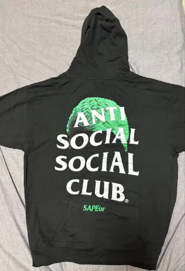 사풀 sapeur x ANTI SOCIAL 후드티 XL