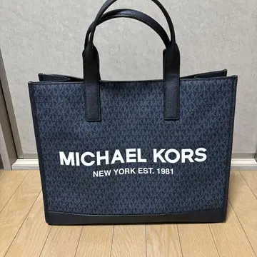 MICHAEL KORS 네이비 토트백 남성용