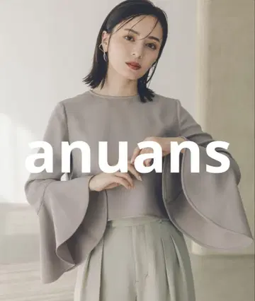새상품급 anuans 긴팔 블라우스 FREE 베이지 여성용