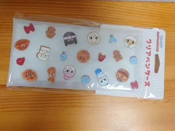 호빵맨 뮤지엄 한정판 클리어 펜 케이스