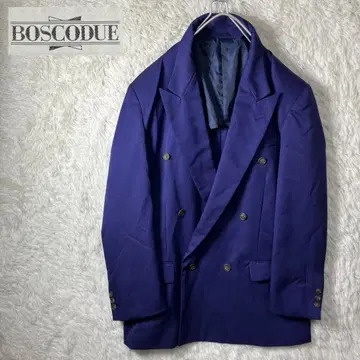 새상품급 BOSCODUE 더블 브레스트 테일러드 자켓 일본제 L