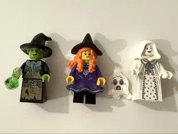 LEGO 레고 미니 피규어 할로윈 마녀 3체 세트