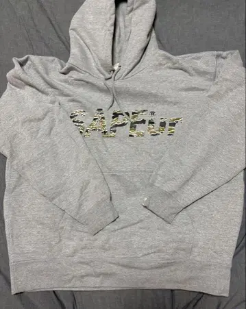 sapeur 사풀 후드티 그레이 XXL