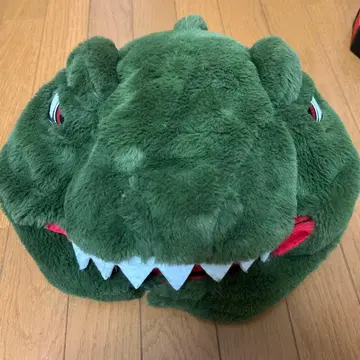 공룡 얼굴 머리띠