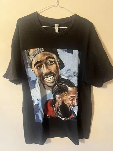 2Pac Nipsey Hussle T셔츠 L