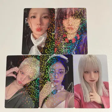 i-dle we are 타워 레코드 시부야 혜택 트레이딩 카드 5종 컴프