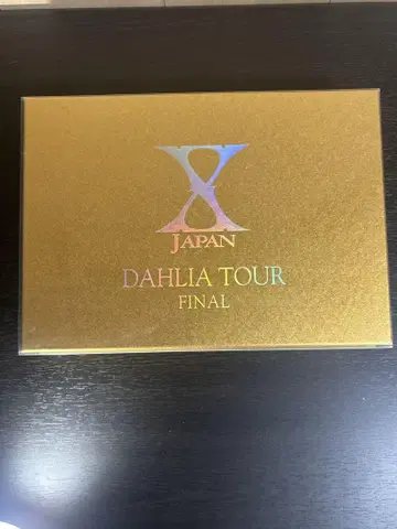 X JAPAN/DAHLIA TOUR FINAL 최초 한정 컬렉터즈 박스