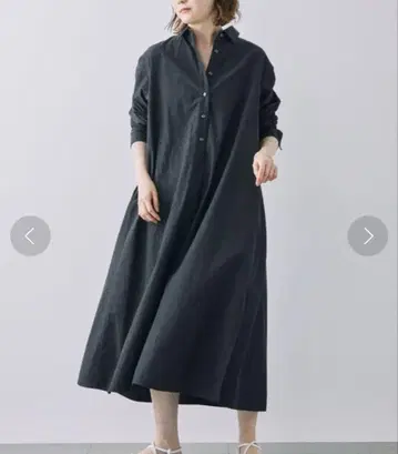 BABYLONE 오버A라인 셔츠 원피스