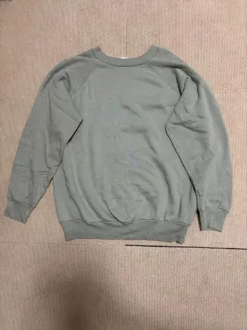 90s 그레이 래글런 슬리브 트레이닝복 made in USA