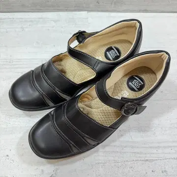 [ 새상품급 ] pansy Cool Step 블랙 플랫슈즈 24.0