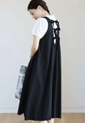 BEAMS BOY 나일론 슬리브리스 원피스