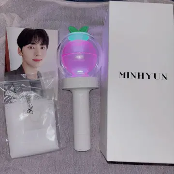 팬 미뇽 응원봉 엽서