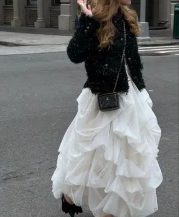 THE TOE Iris Tulle Skirt