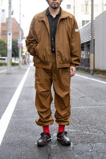 elephantTRIBALfabrics 23ss 셋업 CAMEL