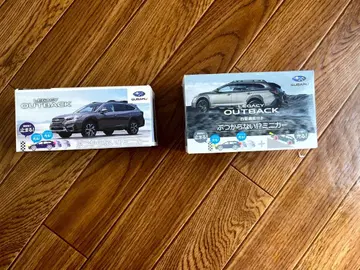 [ 미사용 ] SUBARU LEGACY OUTBACK 미니카 2대 세트