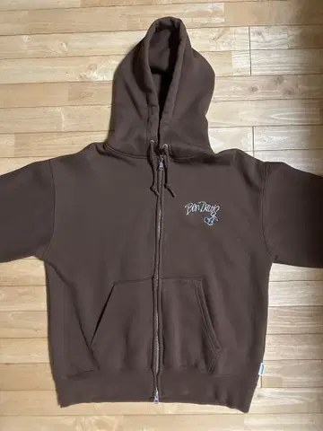 BEN DAVIS 브라운 후드티 M 한정 가격 인하 (반값)