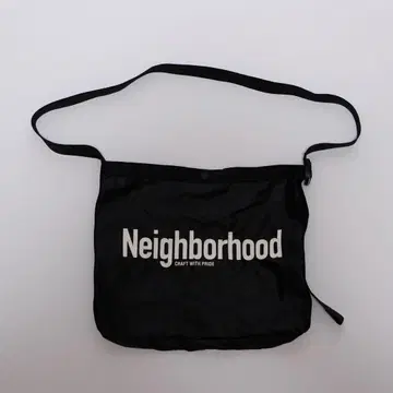 Neighborhood 블랙 토트백 코듀라 나일론