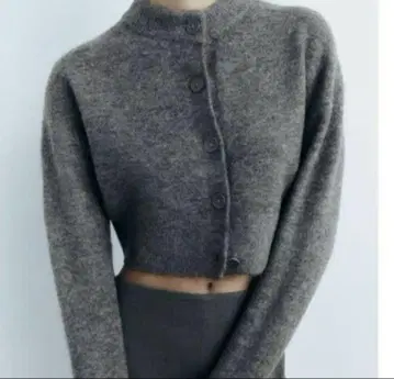 ZARA 크롭 가디건