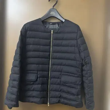 TATRAS 블랙 다운 자켓 LTA 20A464 165/88A
