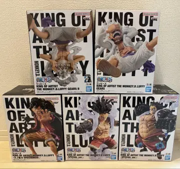 KING OF ARTIST 몽키 D 루피 5종 세트