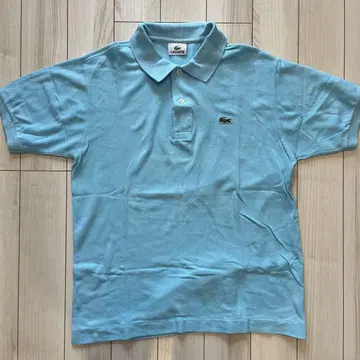 LACOSTE 피케 셔츠 스카이블루 사이즈 4