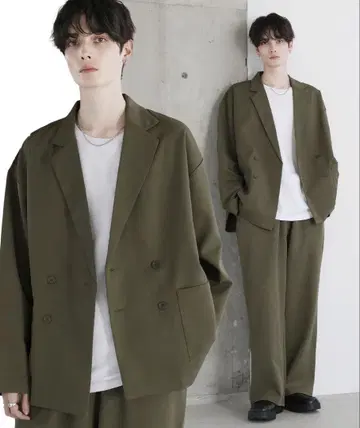 카키 셋업