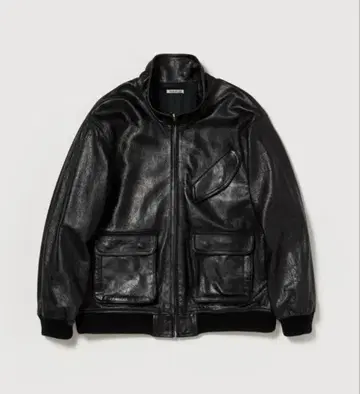 AURALEE LAMB LEATHER ZIP BLOUSON 25AW