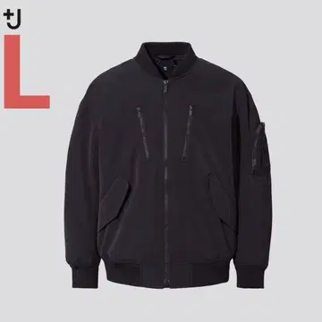 유니클로 x 플러스J MA-1 블랙 자켓 M 사이즈