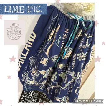 LIME inc 라임잉크 리버서블 아메카지 스커트