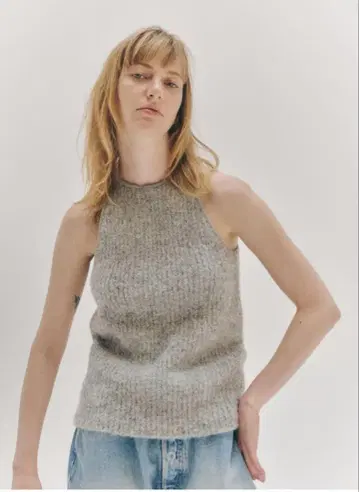 theshishikui ALPACA AMERICAN SLEEVE GRAY