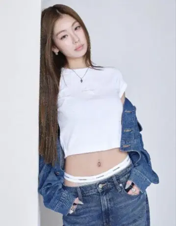 캘빈클라인 모노그램 베이비 T셔츠