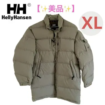 [ 새상품급 ] HELLY HANSEN 헬리한센 다운 자켓 베이지 XL