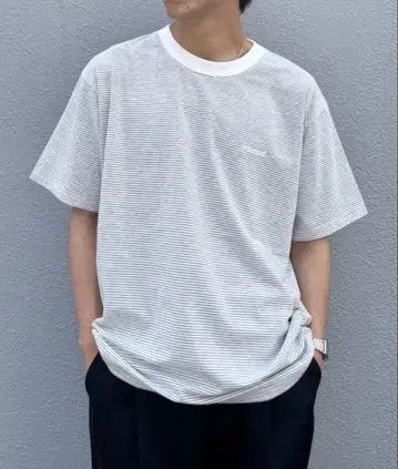 border S/S tee