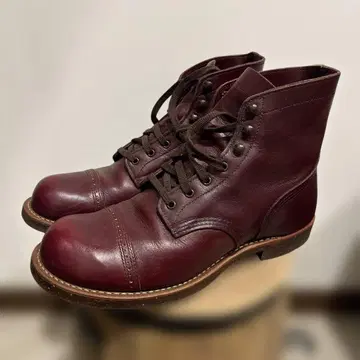 레드윙 아이언 레인지 맨슨 8012 27.0cm 1회 사용