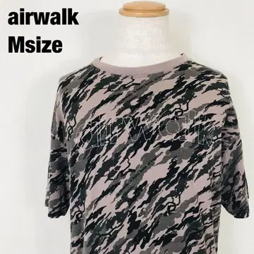 airwalk 에어워크 카모 패턴 반팔 T셔츠 D3