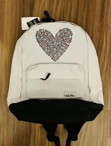 Keith haring 하트 디자인 백팩