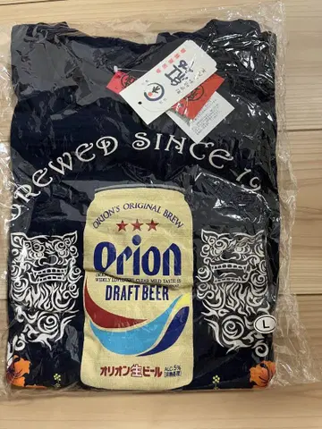오리온 맥주 반팔 티셔츠