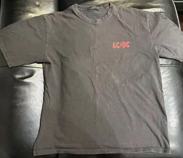ACDC 밴드 티셔츠 L