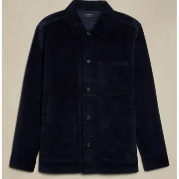 BANANA REPUBLIC 네이비 코듀로이 커버올 XL