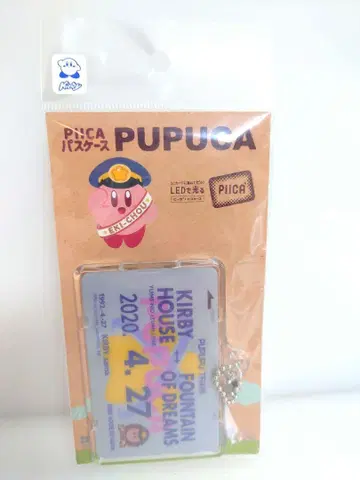 커비 PUPUCA 푸푸카 교통계 IC 카드 PIICA 피카